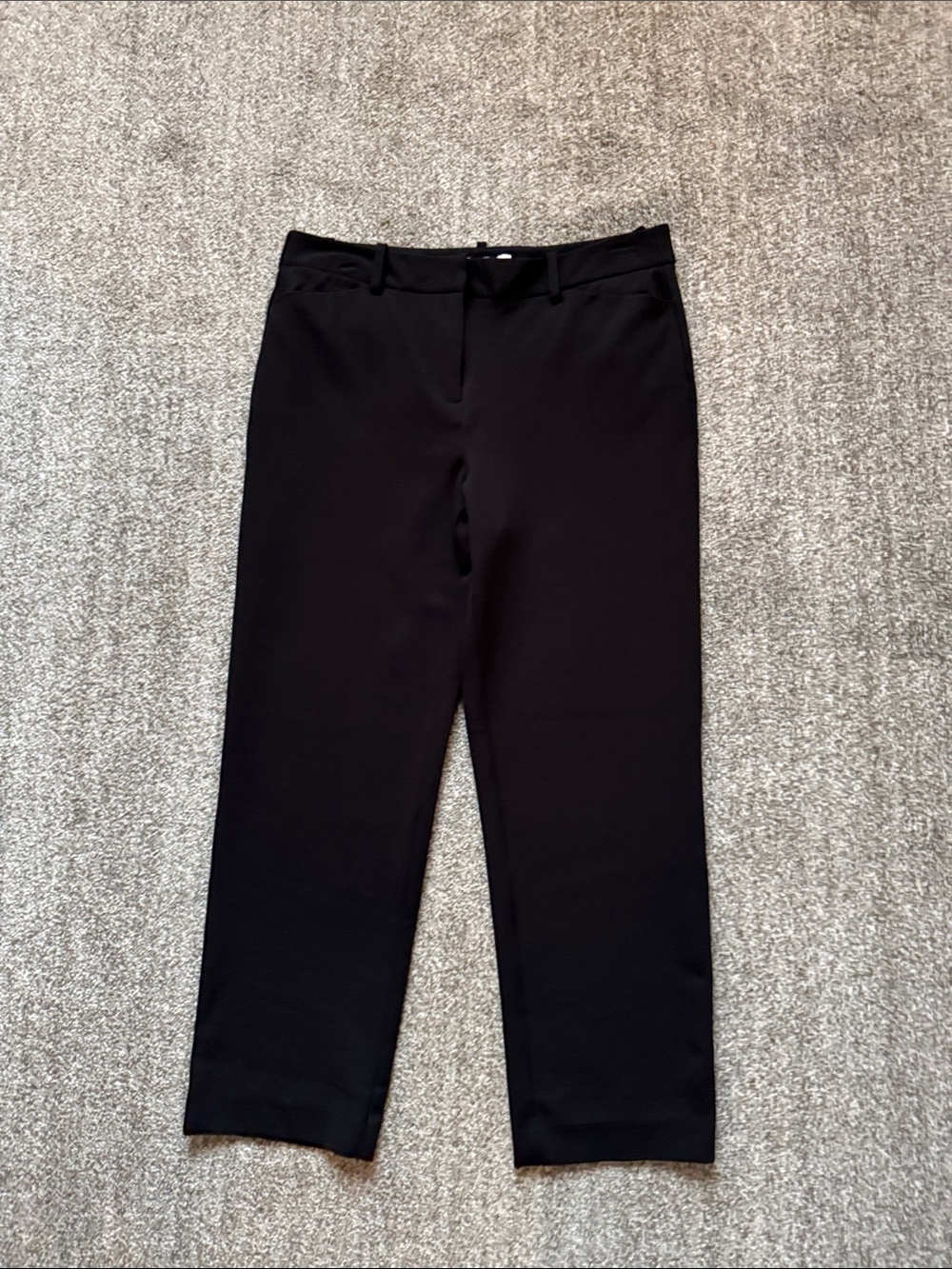 Liz Claiborne Black Cropped Dress Pants